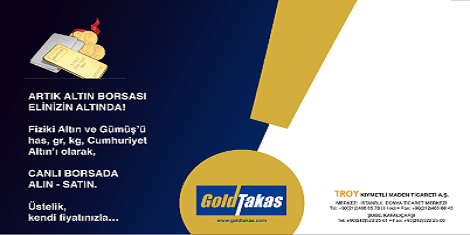 Türkiye'de Bir İlk: Siz Neredeyseniz Altın Borsanız "Goldtakas" ile Yanınızda